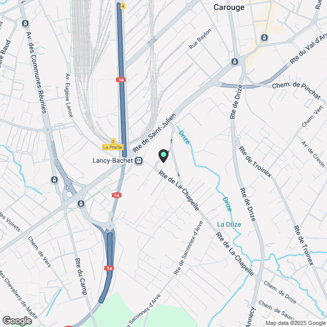 Helles Apartment - Grand-Lancy - Karte