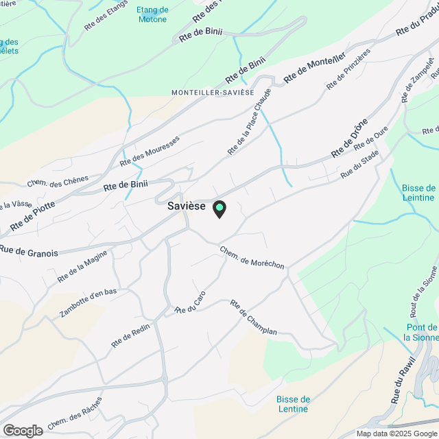 Zu vermieten in Saint-Germain / Savièse - 4.5 Zimmer - Karte