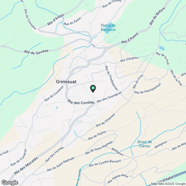 Grimisuat - Miete 3.5 - Karte