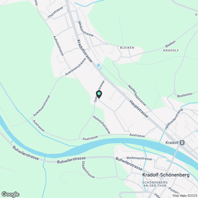 attraktive 3.5-Zimmerwohnung im EG - Karte