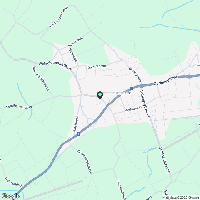 Wunderschöne und helle 2.5 Zimmer Dachwohnung mit Jurablick als Erstbezug zu vermieten - Karte