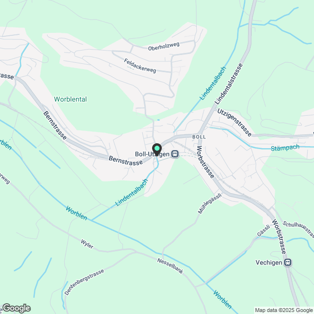 Grosse helle 2.5-Zimmerwohnung im 1. OG - Karte