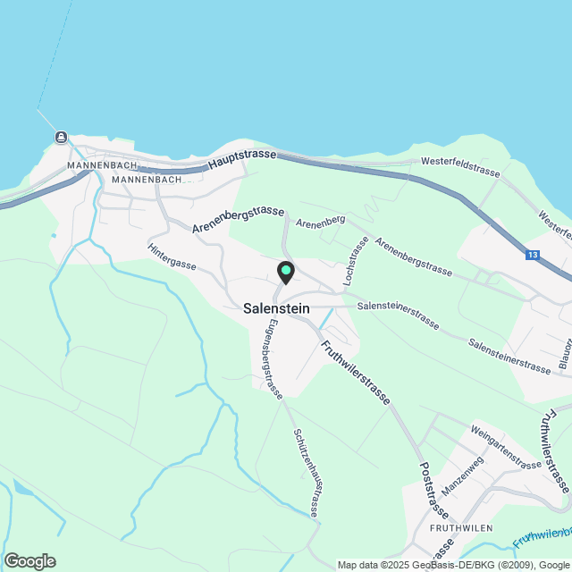 Wohnqualität der Extraklasse - wohnen mit Seeblick und Stil, Salenstein TG - Karte