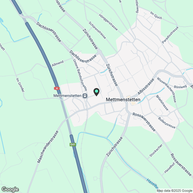 Altersgerechtes Wohnen ab 55+ in Mettmenstetten – moderne Neubauwohnungen - Karte
