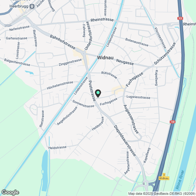 Attraktive 3.5 Zimmer-Wohnung mit Loggia - Karte