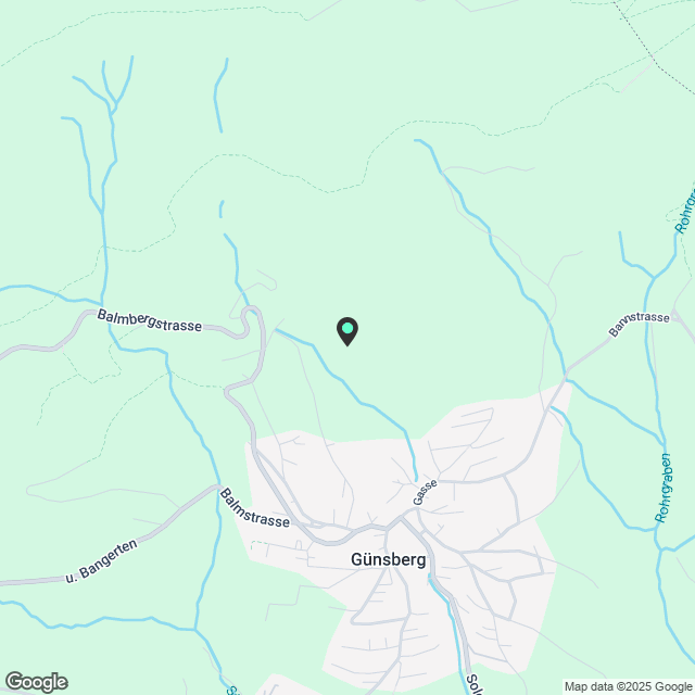 Grosszügige 3.5-Zimmer-Dachwohnung in Günsberg moderner Wohnkomfort in ruhiger Lage - Karte