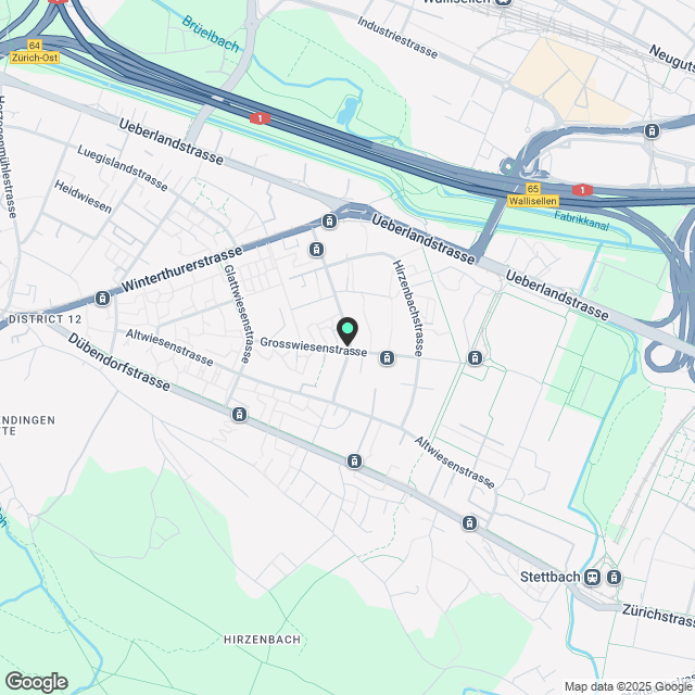 Ankündigung 4.5-Zimmer-Mietwohnung in Zürich - Karte