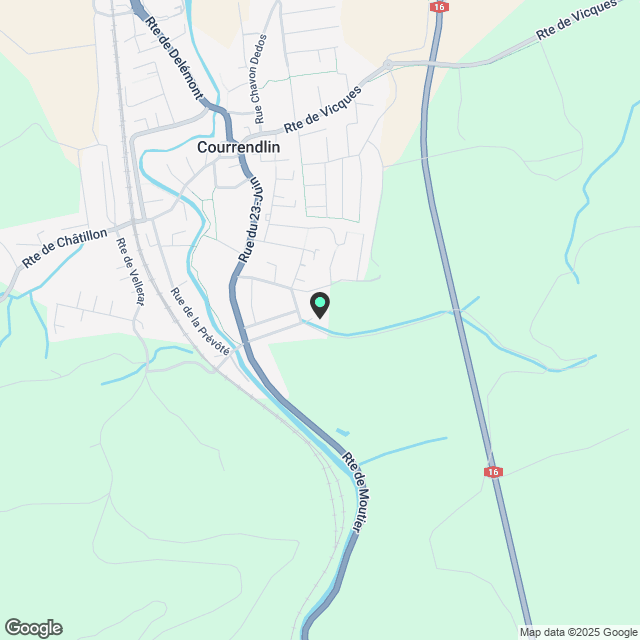 Neue, geräumige, helle und moderne Dachgeschosswohnung - Karte