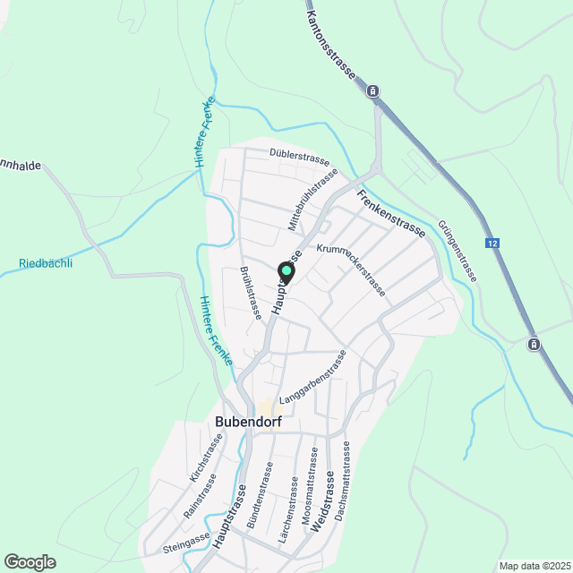Luxuriöse 2.5 -Zimmerwohnung (mit Minergie-P) im OG an der Sonneckstrasse 3 - Karte