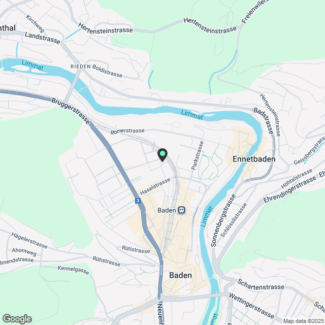 8. Stock Akara Tower im Herzen von Baden - Karte