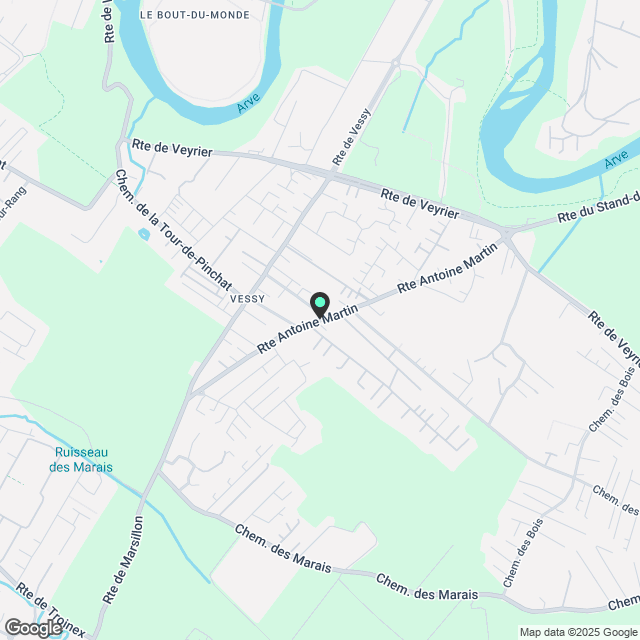 Schönes, modernes 4-Zimmer-Apartment mit Garage in Veyrier - Übernahme des Mietvertrags - Karte