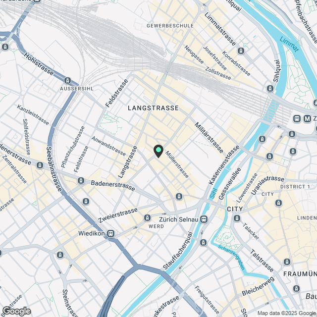 Hochwertig sanierte Wohnung im Kreis 4 - Karte
