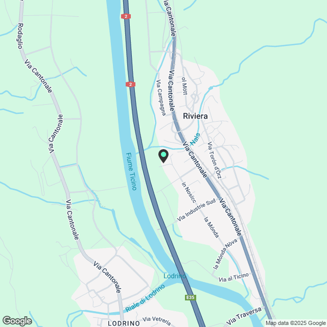 APPARTAMENTE ZUM VERMIETEN IN ERSTBELEGUNG IN OSOGNA - Karte