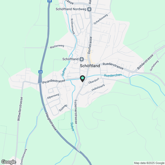 Wunderschöne, totalsanierte 4.5-Zimmerwohnung mit riesiger Terrasse zu vermieten! - Karte