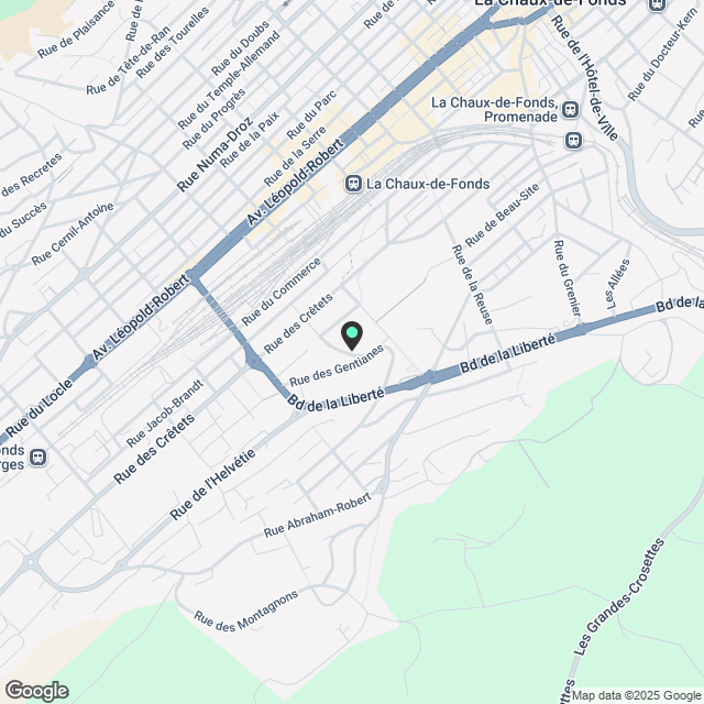 Très bel appartement de 4.5 pièces entièrement neuf avec balcon-loggia - Karte