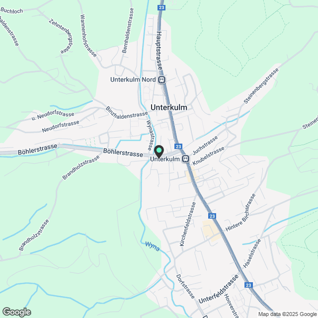 Erstvermietung 4.5-Zimmer-Attikawohnung in 5726 Unterkulm - Karte