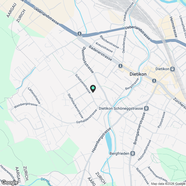 3.5 Zi Attikawohnung mit zwei Terrassen - Karte
