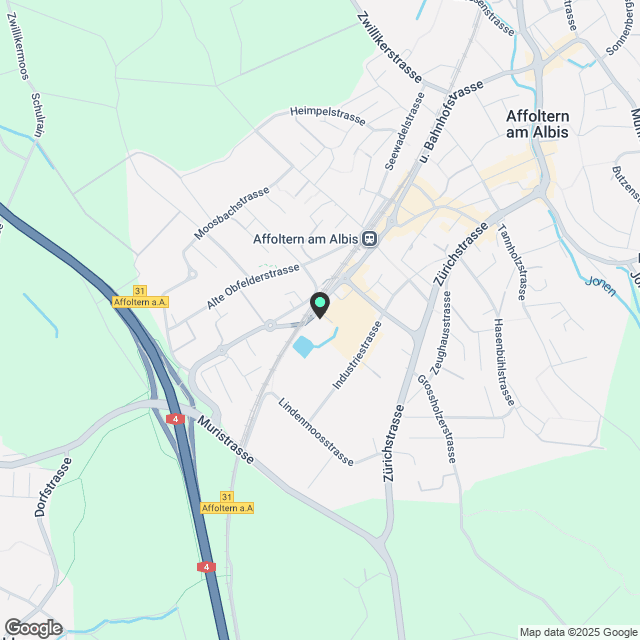 Erstvermietung in Affoltern am Albis - Karte