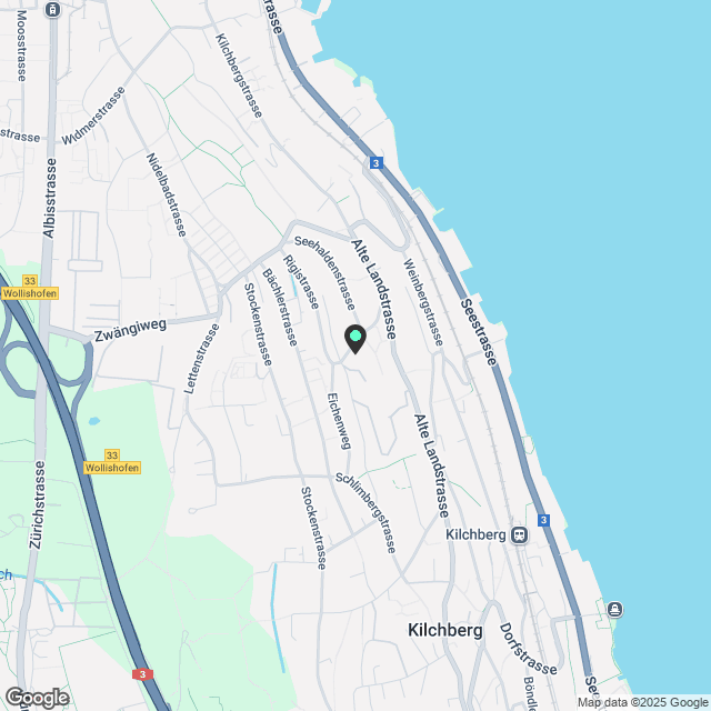 Exklusive 3.5-Zimmerwohnung mit unverbaubarem See- und Bergblick - Karte