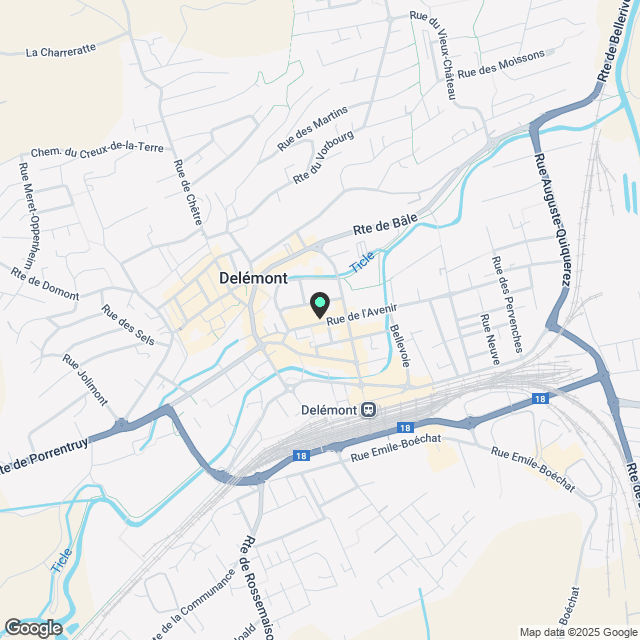 2 appartements (n° 7 et 13) de 4.5 pièces à louer dans immeuble neuf avec ascenseur - Karte