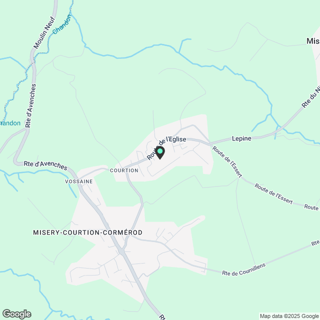 4.5 Zimmerwohnung in Misery-Courtion - Karte