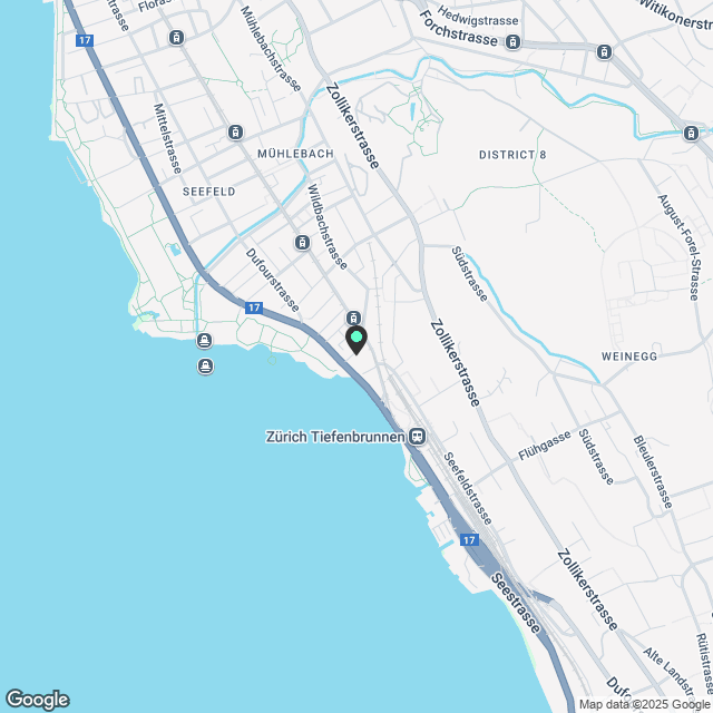 3.5 Zimmer Dachwohnung mit eigener Terrasse - SEESICHT - Karte