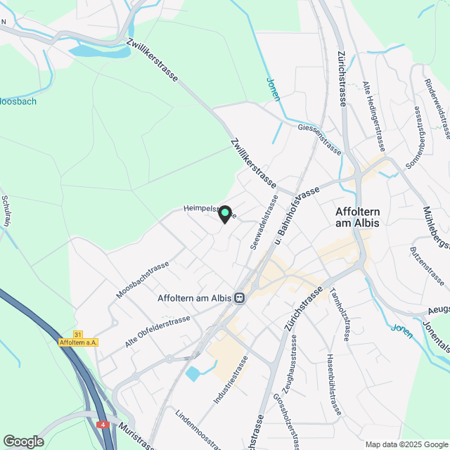 3½-Zimmer-Attikawohnung - Karte