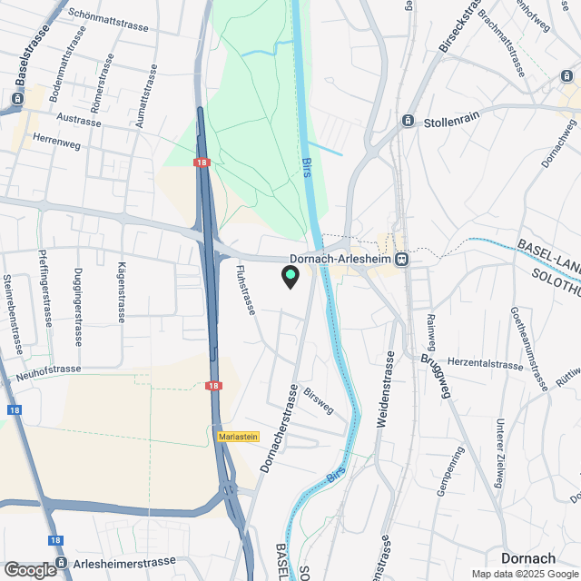 Erstvermietung: Luxuriöse Turm-Minergie-Wohnung mit Kühlsyst - Karte