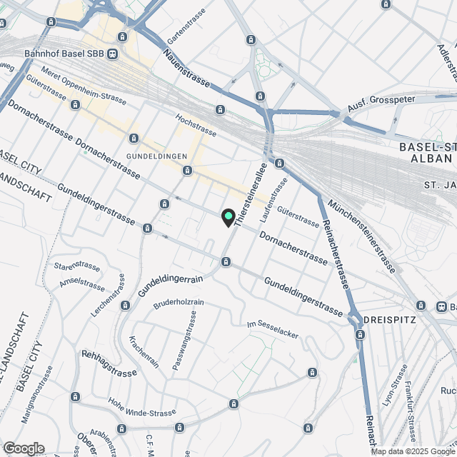 City Pop - Cosy Studio Apartments in KleinBasel - Karte