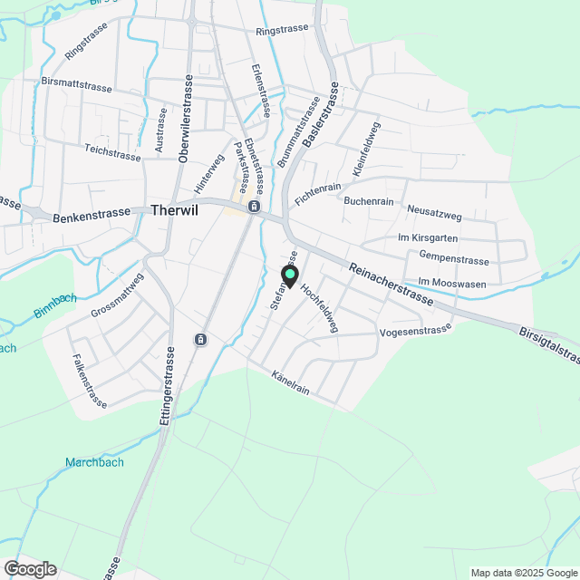 Wohnung Dachgeschoss mit 3.5 Zimmern - Karte