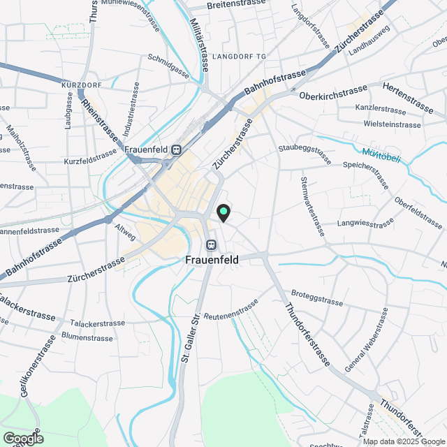 Wohnbijou mitten in Frauenfeld - Karte