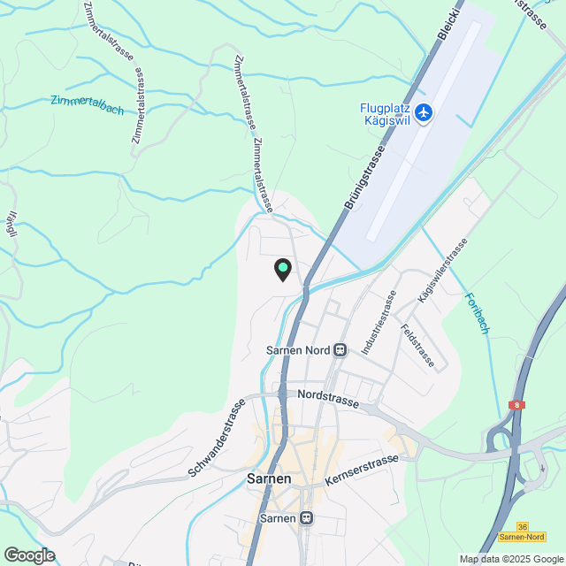 Moderne Familienwohnung mit grosszügigem Gartensitzplatz - Karte