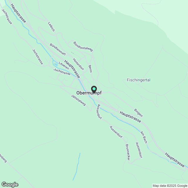 2.5-Zimmer Maisonette mit Bergblick in Obermumpf - Karte