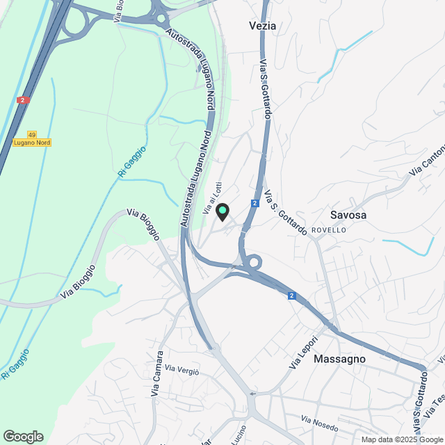 Wohnung in Vezia - Karte