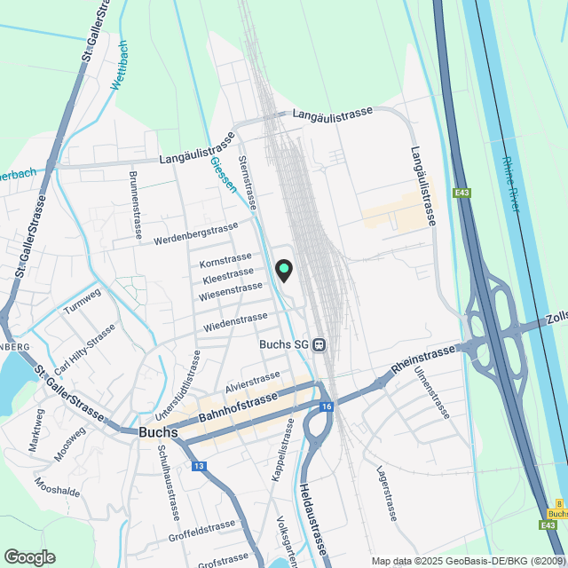 Erstvermietung: hochwertige 3.5-Zimmer-Attikawohnung mit Schloss- & Bergsicht - Karte