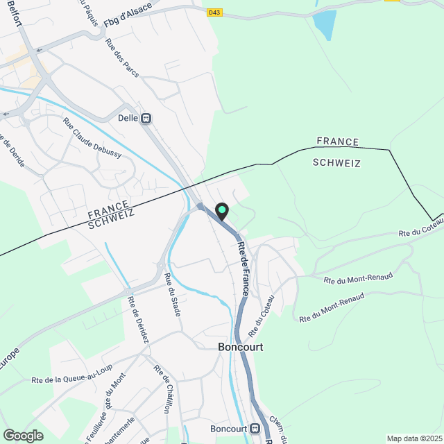 Charmanter renovierter 4.5-Zimmer-Wohnung - Karte