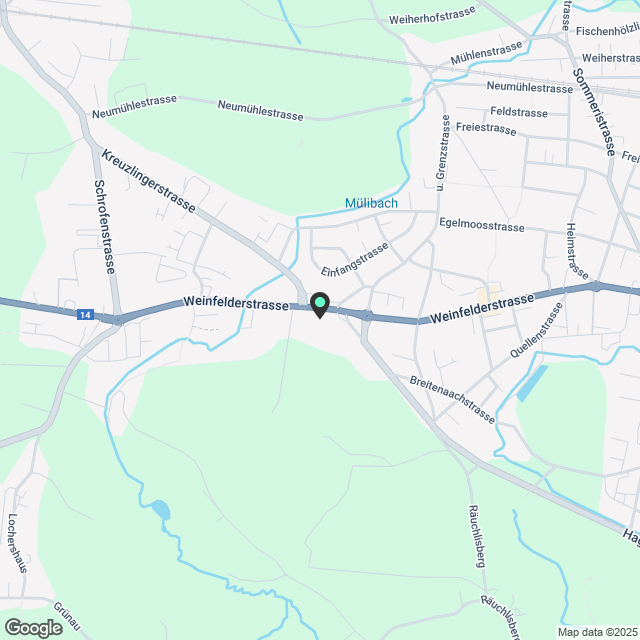 Neubau 3.5 Attikawohnung mit Terrasse - Karte