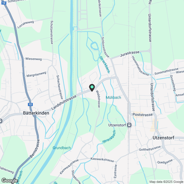 2 Zimmer-Dachwohnung - Karte