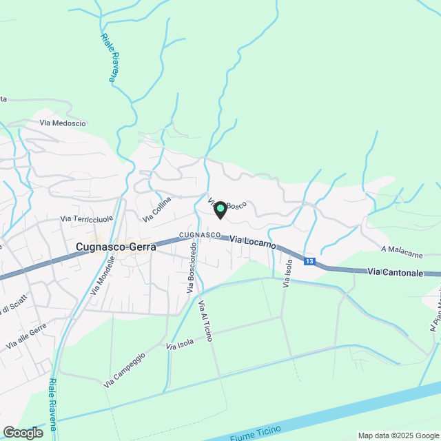 Appartements Duplex 4.5 Lokale - Cugnasco - Karte