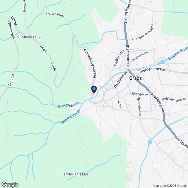 «Quartier³» - mittendrin, am Berg» - Karte