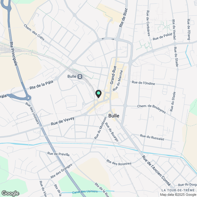 Moderne 3.5-Zimmer-Wohnung, ideal in Bulle gelegen - Karte