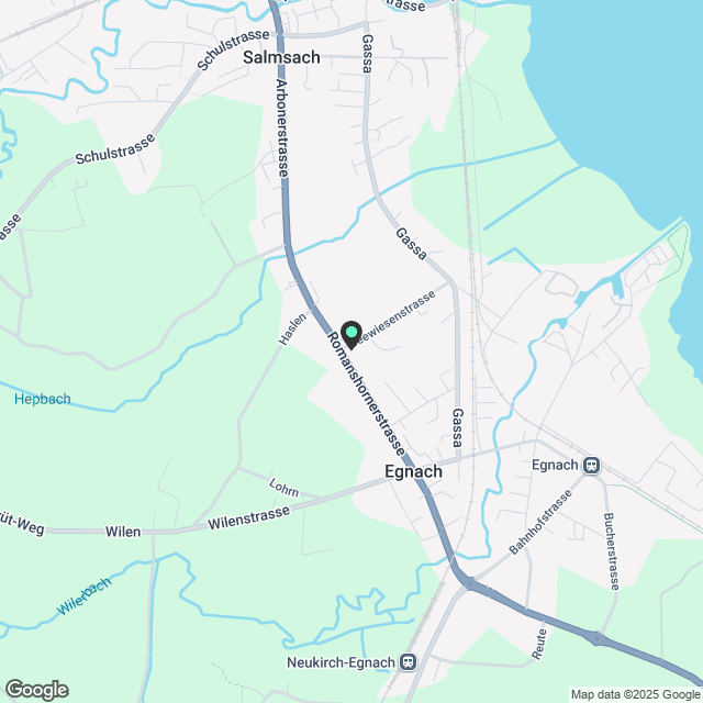 Moderne 3.5-Zimmer-Wohnung in Seenähe - Karte