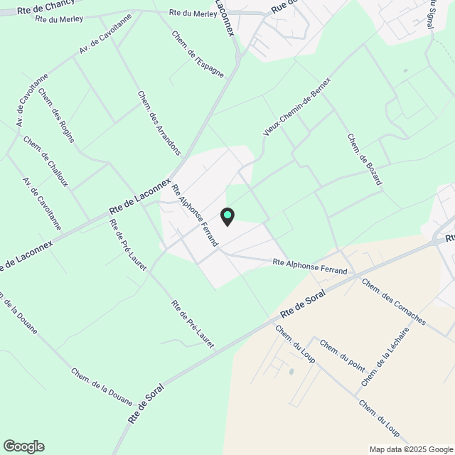 APPARTEMENTS NEUFS DE 5 PIECES SEZENOVE-BERNEX - Karte