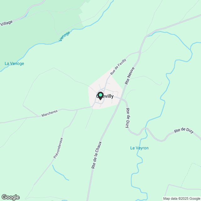 Prächtige 2,5-Zimmer-Neuwagenwohnung in Chevilly - Karte