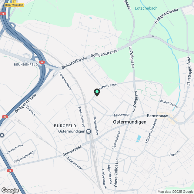 ERSTVERMIETUNG NACH SANIERUNG | 3.5 Zimmerwohnungen im Herzen von Ostermundigen - Karte