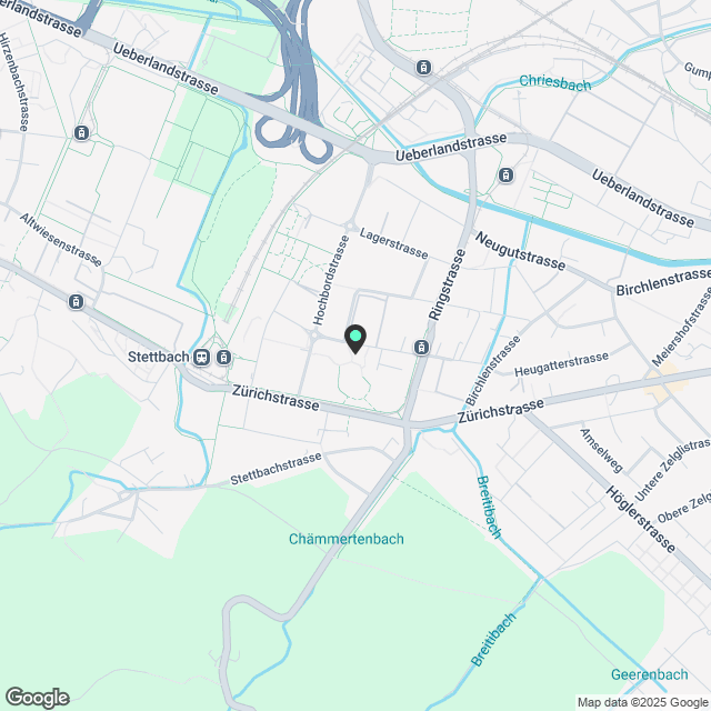 Exklusive möblierte 2.5-Zimmerwohnungen im Three Point Tower - Karte