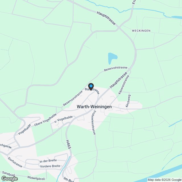 Altura – Eigentumswohnungen in Warth-Weiningen - Karte