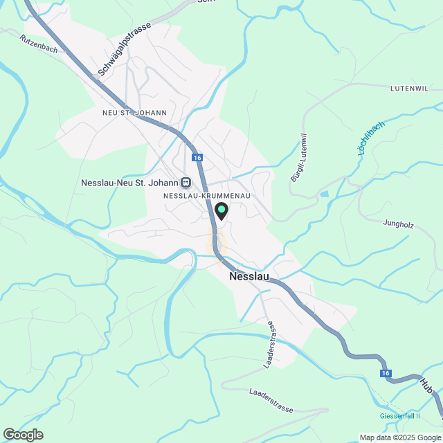 Überbauung Krone 5 1/2 Zimmer Dachwohnung Neubauwohnung - Karte