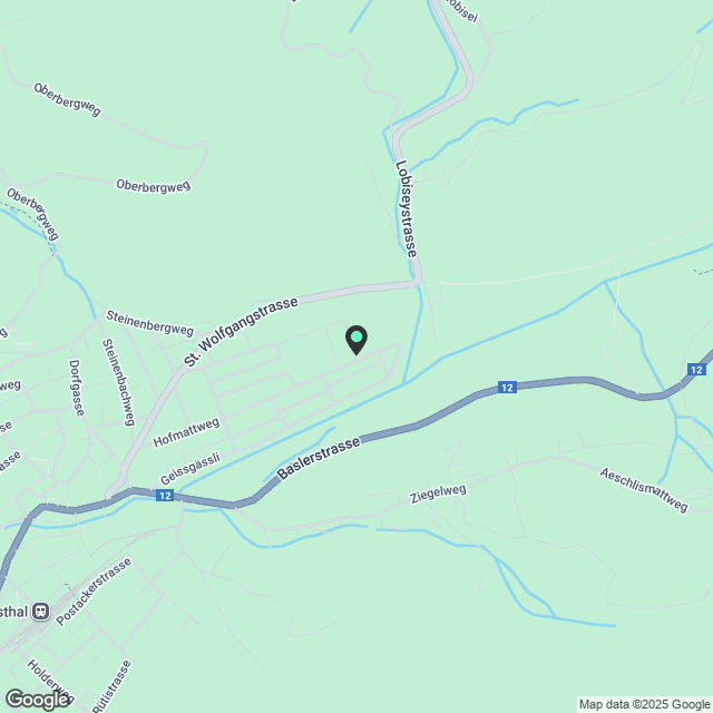 3.5 Zi Attika Wohnung mit unverbaubarer Aussicht - Karte