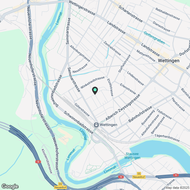 Neubau Klosterbrühl - Karte